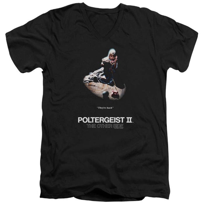 Phone Call Poltergeist V-Neck T-Shirt