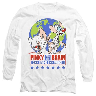 Pink and the Brain Campaign Long Sleeve Shirt