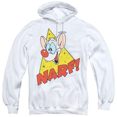 Pink and the Brain Narf Hoodie