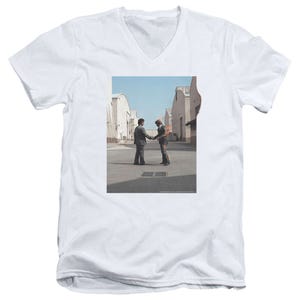 Pink Floyd Wish You Were Here Official V-Neck T-Shirt