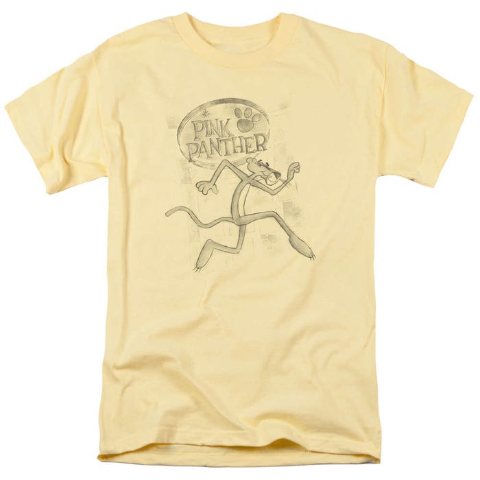 Pink Panther Catch Me Sketch T-Shirt