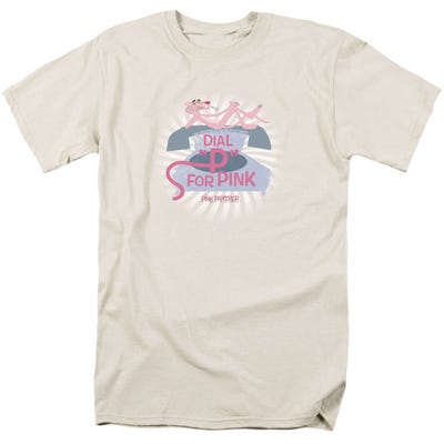 Pink Panther Dial P for Pink T-Shirt