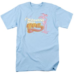 Pink Panther I'm Smarter Than You Smart Cat T-Shirt