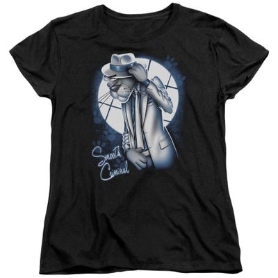 Pink Panther Smooth Criminal Moonlight Womens T-Shirt