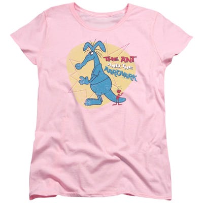 Pink Panther The Ant and The Aardvark Womens T-Shirt