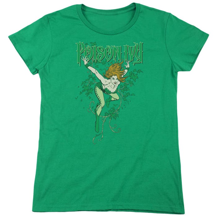 Poison Ivy Action Womens T-Shirt
