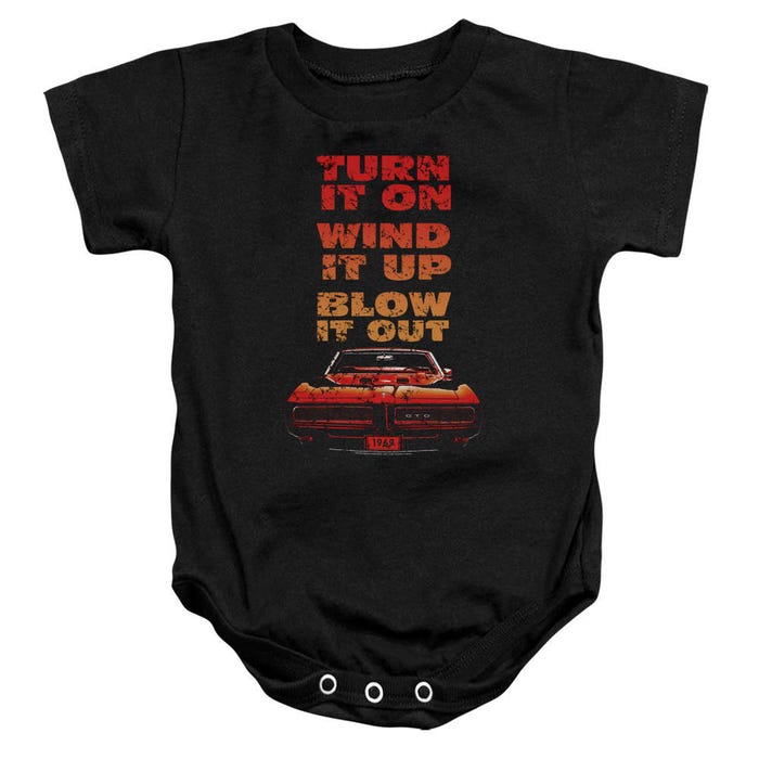 Pontiac Blow It Out GTO Baby Bodysuit