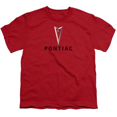Pontiac Centered Arrowhead Kids T-Shirt