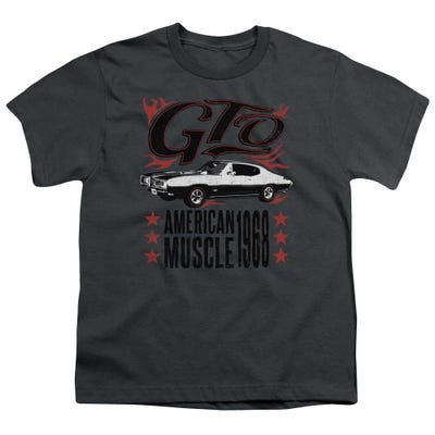 Pontiac GTO Flames Kids T-Shirt