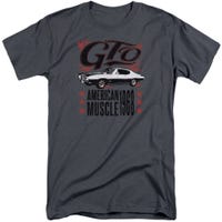 Pontiac GTO Flames Tall T-Shirt