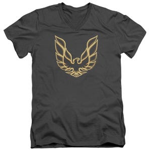 Pontiac Iconic Firebird V-Neck T-Shirt