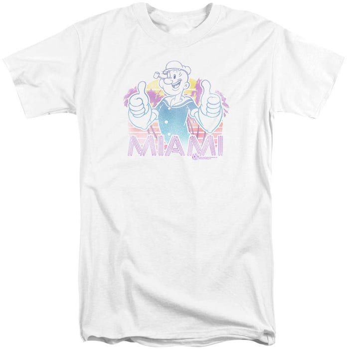 Popeye Retro Miami Tall T-Shirt