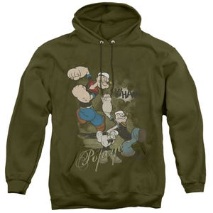 Popeye Three Part Punch Hoodie