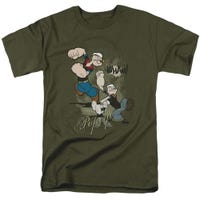 Popeye Three Part Punch T-Shirt
