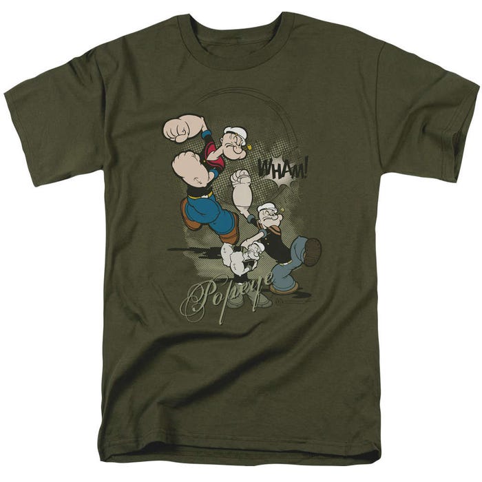 Popeye Three Part Punch T-Shirt