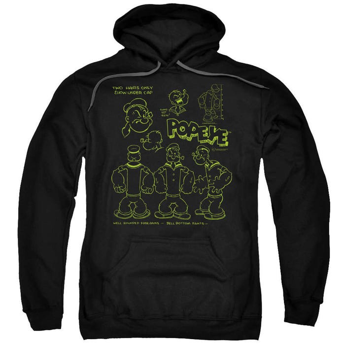 Popeye We Can Rebuild Him Hoodie