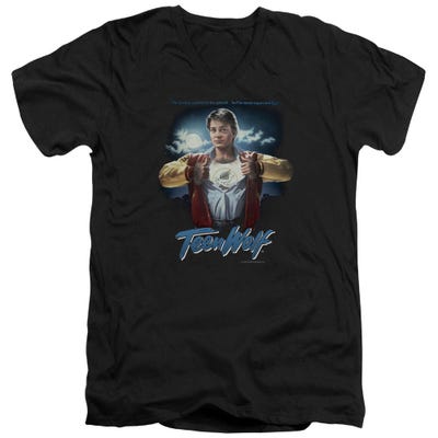 Poster Art Teen Wolf V-Neck T-Shirt