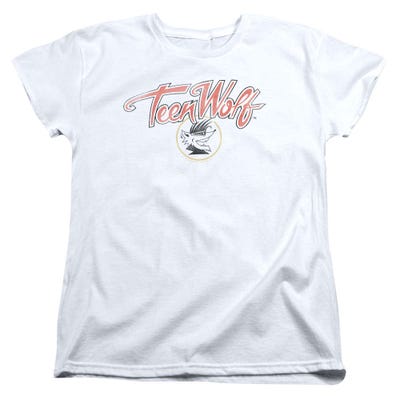 Poster Logo Teen Wolf Womens T-Shirt