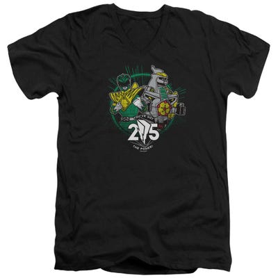 Power Rangers Green Ranger V-Neck T-Shirt