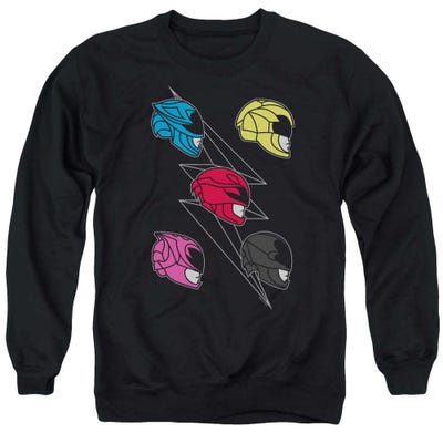 Power Rangers Helmets Sweatshirt