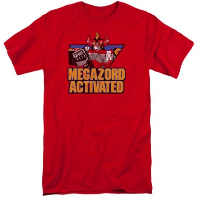 Power Rangers Megazord Activated Tall T-Shirt