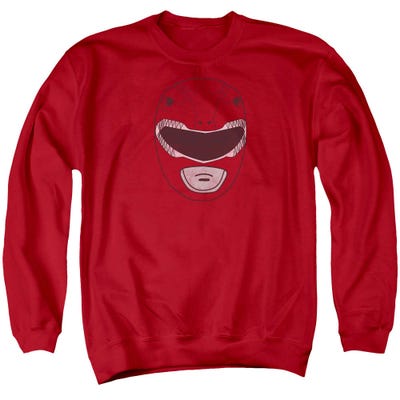 Power Rangers Red Ranger Mask Sweatshirt