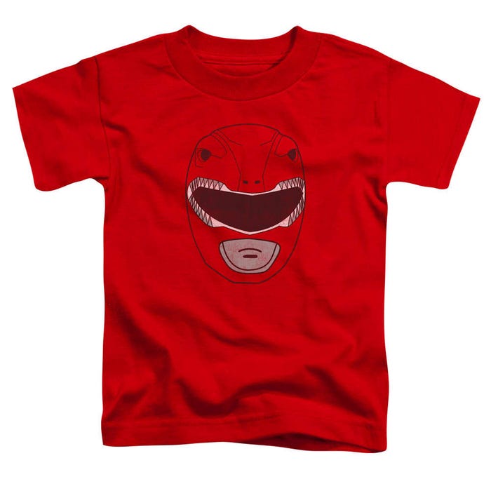Power Rangers Red Ranger Mask Toddler T-Shirt