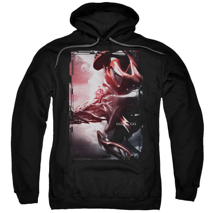 Power Rangers Red Zord Poster Hoodie