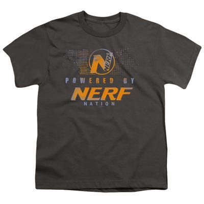 Powered By Nerf Nation Kids T-Shirt