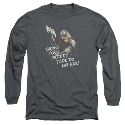 Pretty Face Lord Of The Rings Long Sleeve Shirt