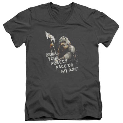 Pretty Face Lord Of The Rings V-Neck T-Shirt