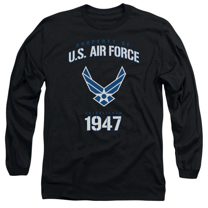 Property of U.S. Air Force USAF Est. 1947 Long Sleeve Shirt