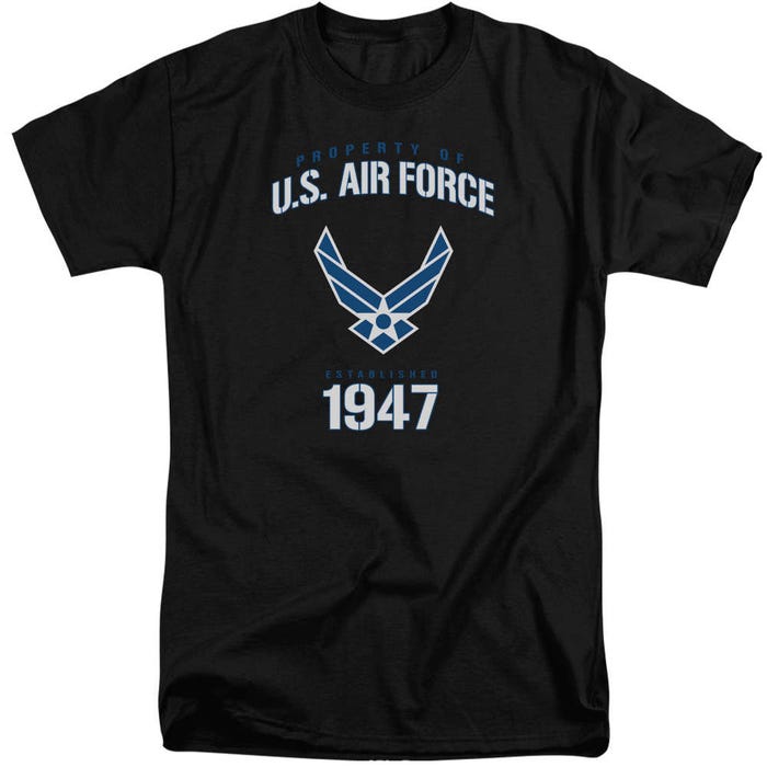 Property of U.S. Air Force USAF Est. 1947 Tall T-Shirt