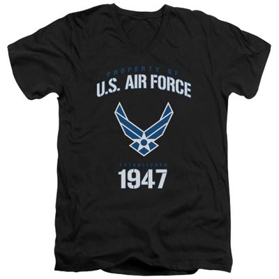 Property of U.S. Air Force USAF Est. 1947 V-Neck T-Shirt