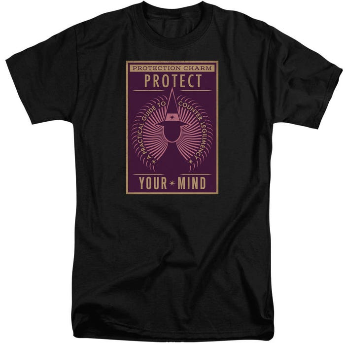 Protect Your Mind Fantastic Beasts and Where to Find Them Tall T-Shirt