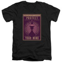 Protect Your Mind Fantastic Beasts and Where to Find Them V-Neck T-Shirt