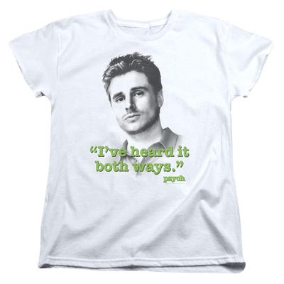 Psych Both Ways Womens T-Shirt