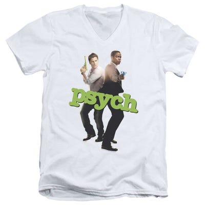 Psych Hand Up V-Neck T-Shirt