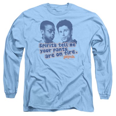 Psych Pants On Fire Long Sleeve Shirt