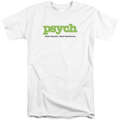 Psych Title Tall T-Shirt