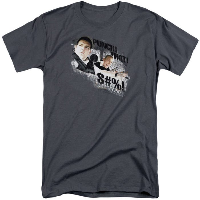 Punch That Hot Fuzz Tall T-Shirt