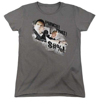 Punch That Hot Fuzz Womens T-Shirt