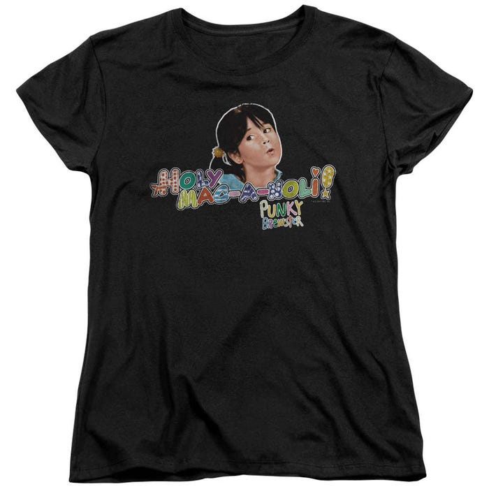 Punky Brewster Holy Mac A Nolic Womens T-Shirt