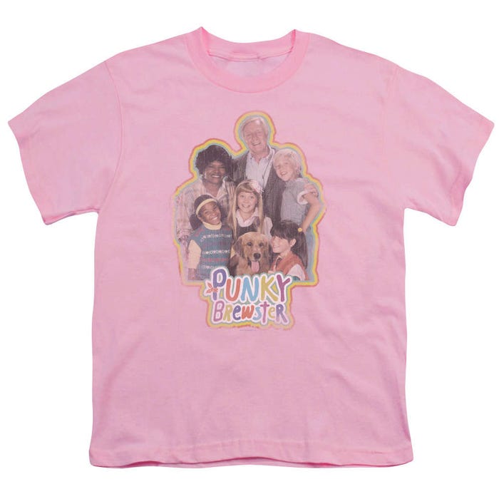 Punky Brewster PB Distressed Kids T-Shirt