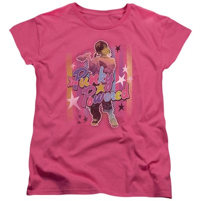Punky Powered Brewster  Womens T-Shirt