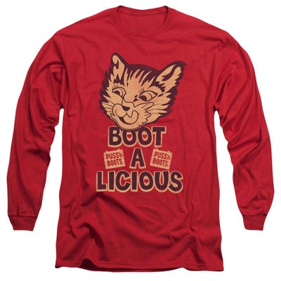 Puss n Boots Boot A Licious Long Sleeve Shirt