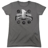 POWER RANGERS POWER COINS Womens T-Shirt