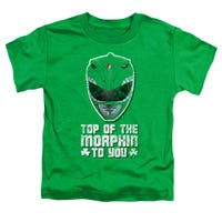 TOP OF THE MORPHIN TO YOU GREEN RANGER Toddler T-Shirt