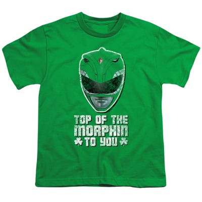 TOP OF THE MORPHIN TO YOU GREEN RANGER Kids T-Shirt