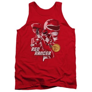 Power Rangers RED RANGER Tank Top